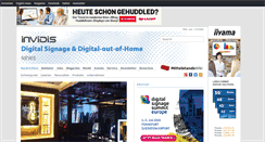Desktop Screenshot of invidis.de